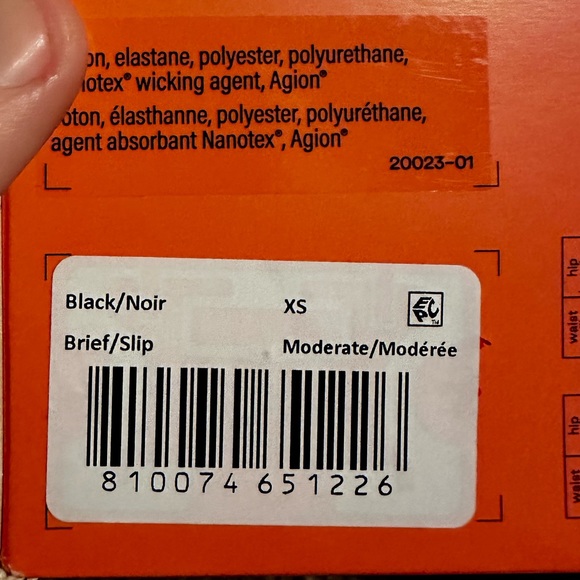 Thinx For All Period Underwear Size XS Brief Moderate Absorbency Brand New - Picture 3 of 4